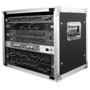  Road Ready RR8UEV Value Effects Rack   8 Space Rack Case 