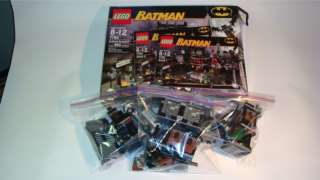 Lego Batman Lot 3 Sets: 7782 7782 7785 Mini Figures Boxes Instructions 