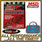 MSD STREET FIRE BLACK SPARK PLUG WIRES WIRE SET FORD 30