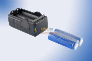 300L CREE Q5 LED adjust flashlight torch+ Holster and Ring+ 2Xbattery 