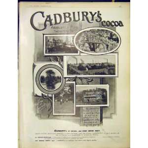  Advert Advertisement CadburyS Cocoa 1859