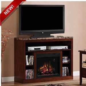 ClassicFlame Adams 23 Empire Cherry Media Console Electric Fireplace 