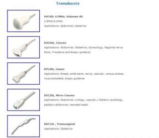 Trolley Color Doppler (Optional 4D) Ultrasound Scanner with CONVEX 