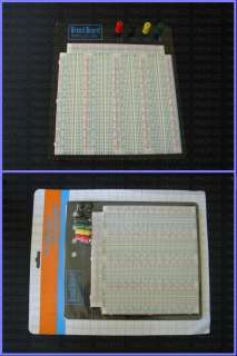 1pc 3220 pts solderless breadboard w 4 binding posts  