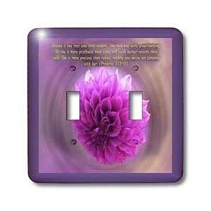   Wisdom (Proverbs 3 13 15)   Light Switch Covers   double toggle switch