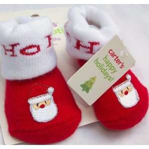   Santa Claus Baby Booties, Shoes, Great for Halloween Costume 0 3