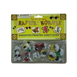  75 Packs of Colored wiggly craft eyes: Everything Else