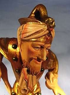 MOORISH MORRIS DANCER STATUE OBERAMMERGAU GERMAN HO7  