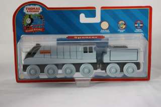 NEW THOMAS THE TANK ENGINE WOODEN TRAIN THOMAS & FRIENDS SPENCER AND 