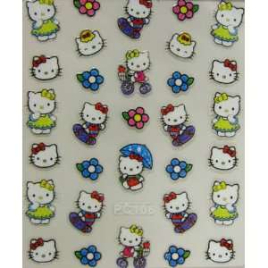  XH Loverly and cute hello kitty nail art stickers decals 