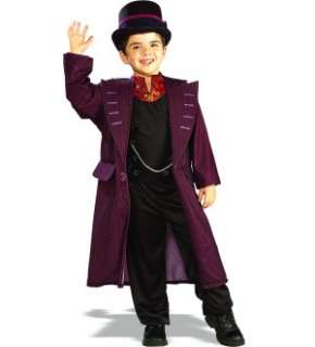Charlie & The Chocolate Factory Willy Wonka Costume Child Large 12 14 
