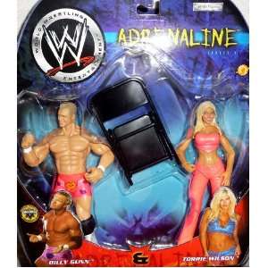  TORRIE WILSON and BILLY GUNN   WWE Wrestling Adrenaline 