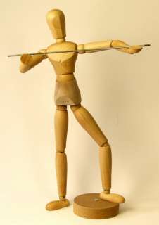 Extra Large 16 Inch Artists Wooden Manikin Mannequin 5012354080091 