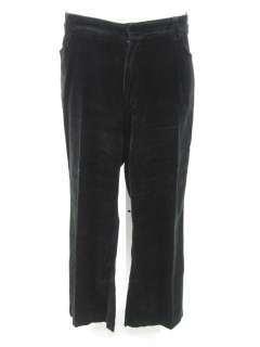 WOMYN Black Velour Pants Slacks Trousers Sz 14  
