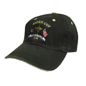  2006 Ryder Cup Ahead Official Logo Vintage Black Cap 