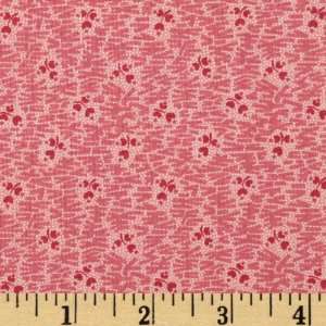   Ditzy Heart Flowers Rose Fabric By The Yard: Arts, Crafts & Sewing
