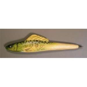  Carp Fish Handcarved Wood Pen