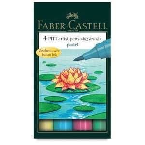  Faber Castell Pitt Big Brush Artist Pen Sets   Pastel 