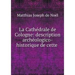   ©ologico historique de cette . Matthias Joseph de NoÃ«l Books