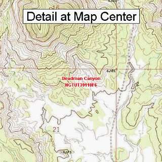   Map   Deadman Canyon, Utah (Folded/Waterproof): Sports & Outdoors