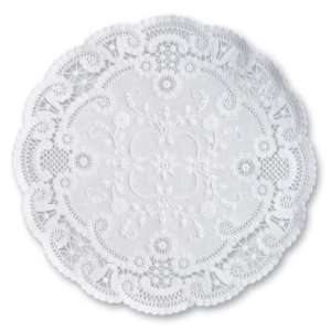  French Lace Paper 12 inch Doilies, White: Health 