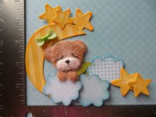 SLEEPY PAJAMA BOY or GIRL Tear Bear Paper Piecing CSPT 3pw  