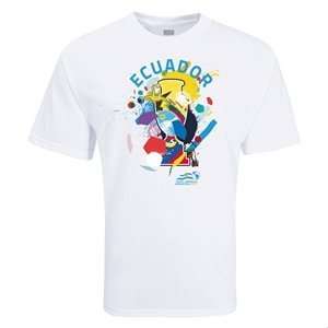  hidden Ecuador Copa America Splash T Shirt Sports 