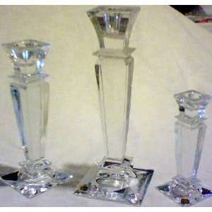  Lead Crystal Candlesticks Made in Slovakia: Home & Kitchen