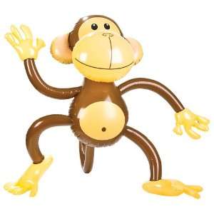  Inflatable Monkey (1 pc) Toys & Games