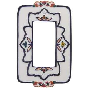   Cottage White   1 Rocker Wallplate   CLEARANCE SALE: Home & Kitchen