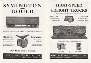 1940 Symington Gould Ad Union Pacific Railroad Box Car  