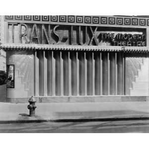  1931 photo Trans Lux Theater, 58th St. and Madison Ave 