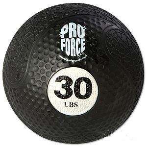  Deluxe Medicine Ball   Black 30 lbs.: Sports & Outdoors