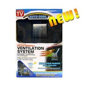  As Seen On TV Solar Powered Car Ventilation System 