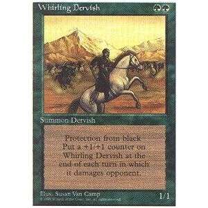   Magic the Gathering   Whirling Dervish   Fourth Edition Toys & Games
