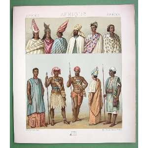  COSTUME of Africa Senegal & Western Sudan   SUPERB Antique 