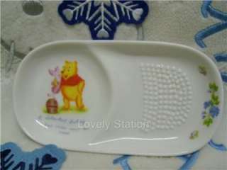 Disney Winnie The Pooh & Piglet Sauce Pottery Dish  001  
