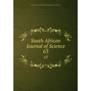  South African Journal of Science. 63 South African 