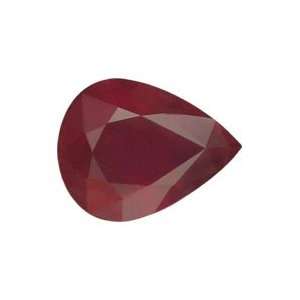  4.33cts Natural Genuine Loose Ruby Pear Gemstone 