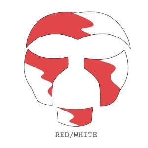  SPIRIT MARKS TEAM FACE TWO COLOR RED/WHITE Sports 