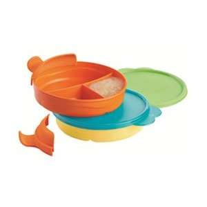  Tupperware Divided Dish Feeding Set for Babies: Baby