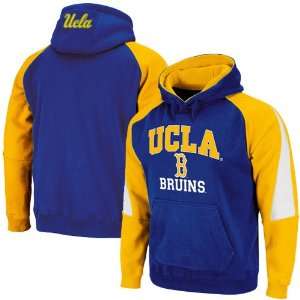  NCAA UCLA Bruins Royal Blue Gold Playmaker Pullover Hoodie 