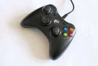 New Xbox360 style Dual Shock PC Controller Wired Joypad  