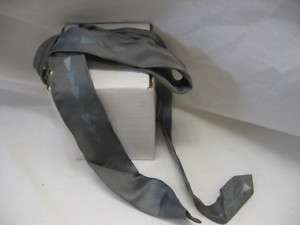 Vintage Superba Cravats Silver Tie About 53 Inch Long  