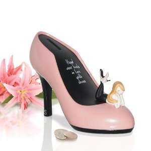  Pink High Heel Personalized Bank Baby