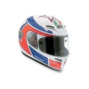  AGV GRID HELMET   REPLICA LUCCHINELLI (SMALL) (BLUE/RED 