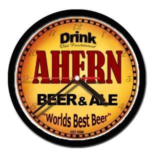  AHERN beer and ale wall clock: Everything Else