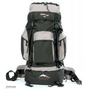   Internal Frame Hiking Camp Travel Backpack GRAY: Sports & Outdoors