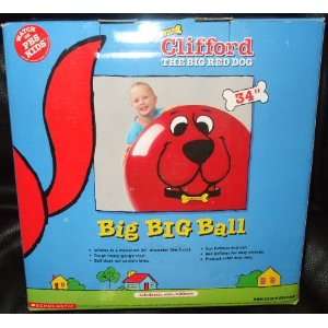  Clifford the Big Red Dog Big Big Ball: Toys & Games