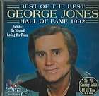 GEORGE JONES   COUNTRY MUSIC HALL OF FAME 1992   NEW CD